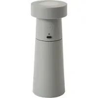 LUCANDE LED-Salzstreuer Salt, hellgrau, Akku, IP44