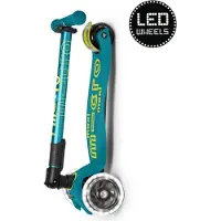 Micro mobility Maxi Micro Deluxe LED Foldable, Kinder, Dreiradroller, Junge/Mädchen, Asphalt, 50 kg, 3 Rad/Räder