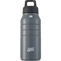 Esbit MAJORIS Edelstahl Trinkflasche, 480ML, Cool grey
