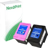 NexoPrint Druckerpatrone kompatibel zu HP 62XL mehrfarbig Envy 5640 e-All-in-One Envy 5548 Envy 5547 Envy 5546 Envy 5545