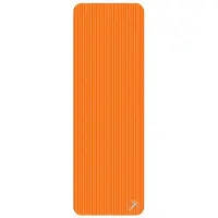 Trendy Sport ProfiGymMat Home für privaten Gebrauch, 180 x 60 x 1 cm, weiches, komfortables Material, flexibel, formstabil, antibakteriell, in orange