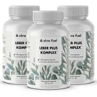 XTRA FUEL Leber Komplex - Kur mit Mariendistel, Artischocke & Löwenzahn 375 g Kapseln