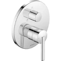 Duravit BA5210012010 Balcoon, Einhebel-Wannenm.,UP Chrom