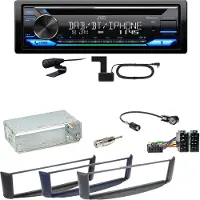 JVC KD-DB922BT Bluetooth Digitalradio USB CD Einbauset Smart ForTwo 450