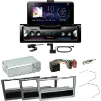 Pioneer SPH-20DAB DAB+ FLAC USB Einbauset für Opel Vectra C Signum Corsa Combo