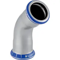 Geberit GE Mapress Edelstahl, Bogen, 45 Gr., d 42 mm, 1 Stk.