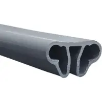 Waterman Bodenschienen Set Q2 für Pool / Rundbecken 350 cm, 10 Elemente à 1160 mm, grau RAL 7011