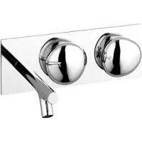 Vitra A42845 Zweigriff-Waschtischarmatur Istanbul