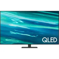 Samsung Q80A (2021), 165,1 cm (65"), 3840 x 2160 Pixel, QLED, Smart-TV, WLAN, Schwarz