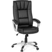 MyBuero RELAX CL150 - Home Office B?rostuhl Schwarz Buerostuhl24 Kunstleder
