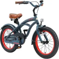 Bikestar Kinder Fahrrad ab 4 Jahre | 16 Zoll Cruiser Kinderrad | Blau