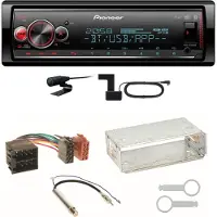Pioneer MVH-S520DAB Digitalradio Einbauset für Golf 4 Passat 3B Polo 6N 9N Lupo