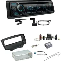 Kenwood KDC-BT560DAB Bluetooth Digitalradio USB CD Einbauset für Ford KA RU8