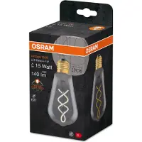 Osram Vintage 1906, 5 W, 16 W, E27, 150 lm, 15000 h, Warmes Komfortlicht
