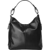 Samantha Look Henkeltasche echt Leder, Made in Italy