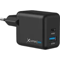 XLayer Powercharger 38W USB-C PD Dual Schnellladegerät Schnellladen