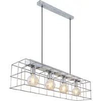Globo Lighting Hängeleuchte Metall, 4x E27