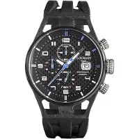 Locman 0545C09S-CBCBWHSK Italy Herrenarmbanduhr Montecristo Carbon schwarz Ref. 0545