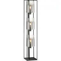 FISCHER&HONSEL GMBH Stehlampe Samu Rauchglas