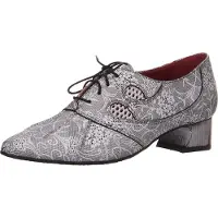 Simen Schnürhalbschuhe in weiss/weiss kombi, Gr. 38