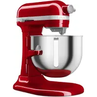KitchenAid Küchenmaschine Empire Rot 6,6 L Soft Start Spritzschutz 5KSM70JPXEER