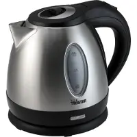 Tristar WK-1323 Wasserkocher, 1,2 l, 1500 W, Edelstahl, Edelstahl, Wasserstandsanzeige, Überhitzungsschutz