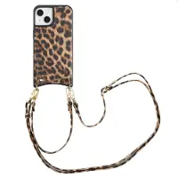 Selencia Apple iPhone 14 / 13 Hülle - Kunstleder - - Backcover/Hülle mit Band/Hard Case - Bunt