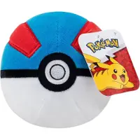 Pokémon Plüsch Pokeball Great Ball 12cm