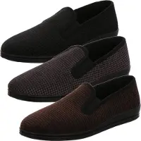 Rohde Hausschuh 2608 Lillestrom Graphit Herren-Schuhgröße 40