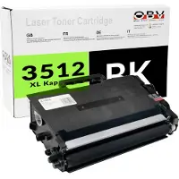OBV Kompatibler TN-3512 Toner ersetzt Brother TN3512 / 3512 L6750 L6800 L6900 L6400 L6250 schwarz 12000 Seiten