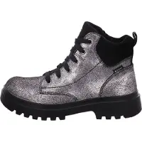 Legero Superfit Mädchen-Schnürstiefelette ABBY Silber, Farbe:multicolor, EU Größe:34