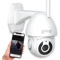 Gologi Superior Außenkamera - Kabelgebundene Sicherheits- und Überwachungskamera - 3MP - Mit Nachtsicht - Mit WiFi und App - Weiß