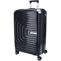 DYX 4 Rollen Trolley L 76 cm Barcelona schwarz : schwarz Farbe vom Hersteller: schwarz