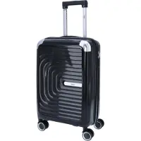 DYX 4 Rollen Trolley S 56 cm Barcelona schwarz : schwarz Farbe vom Hersteller: schwarz