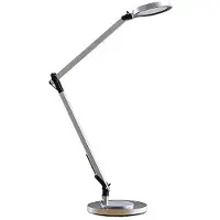 LINDBY LED-Schreibtischlampe Rilana, dimmbar, verstellbar