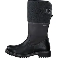 Tamaris Damen Stiefel in Schwarz, Größe 38