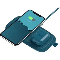 Fresh 'n Rebel Base Duo, Drinnen, USB, Kabelloses Aufladen, Blau