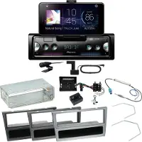 Pioneer SPH-20DAB DAB+ USB FLAC Einbauset für Opel Vectra C Meriva Vivaro Combo