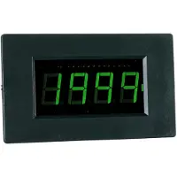 Peaktech LDP-240 - LED Voltmeter-Einbaumodul 14 mm Ziffernhöhe - Farbe: Grün