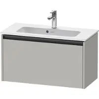 Duravit Waschtischunterschrank Ketho.2 Compact 81x39cm, betongr ma, 1 Ausz., wandhängend