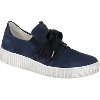 Gabor 63.333 Damenschuhe - sportliche Slipper - Halbschuhe blau Freizeit NEU