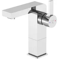 Steinberg Serie 120 Waschtischarmatur, mit Ablaufgarnitur, Ausladung 120mm, H:220mm, 1201755
