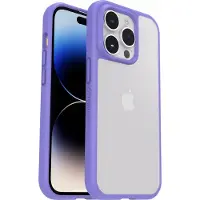 Otterbox React Hülle für Apple iPhone 14 Pro Smartphone - Durchsichtig, Lila - Sturzsicher
