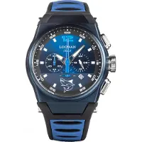 Locman 0555B02S-BLBLSKSB Italy Herrenuhr Mare schwarz/blau PVD Chrono Ref. 0555