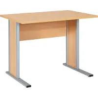 MÖBELPARTNER Schreibtisch Lion | Small | HxBxT 70x90x65cm | Buche