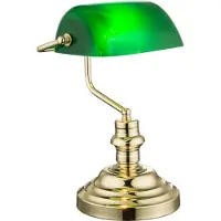 Globo Lighting Tischleuchte Metall messingfarben, 1x E27