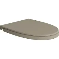 Bauhaus WC-Sitz RAK Feeling, Absenkautomatik, Cappuccino, matt, Duroplast