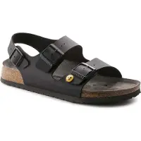 Birkenstock Milano BF ESD Uni Sandale schwarz, Größe:41 EU