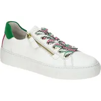 Gabor FLORENZ Damenschuhe - sportliche Schnür- Halbschuhe weiß Freizeit
