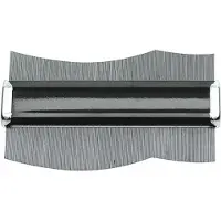 Slice Profillehre mit federharten Stiften, 1,0 mm Stift-Durchmesser, 300 x 60 mm Abmessungen